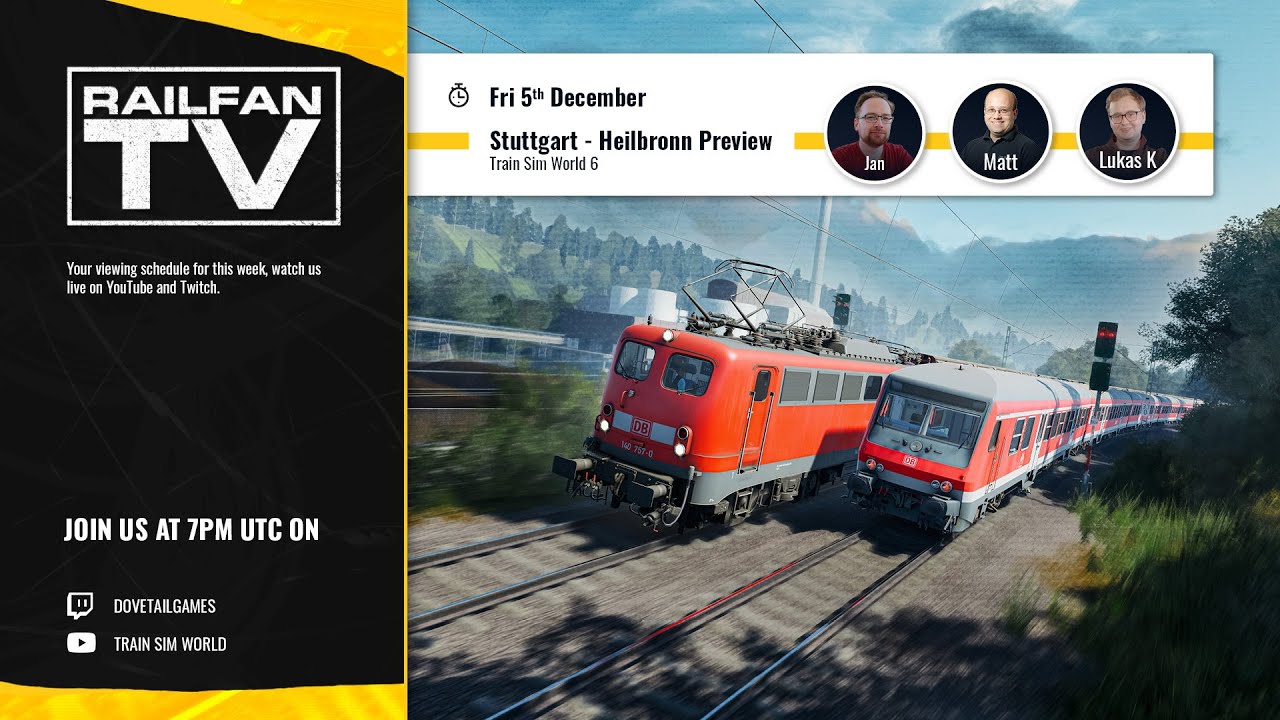 Train Sim World 6 Preview: Stuttgart - Heilbronn!