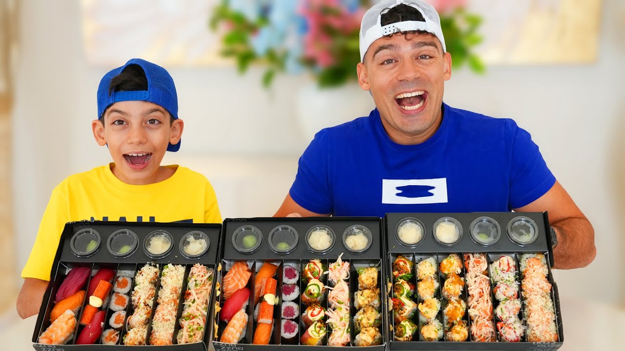 Jason and Alex orders Sushi for Delivery