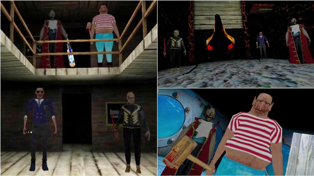 The Twins Pirate Mod All Game over scenes
