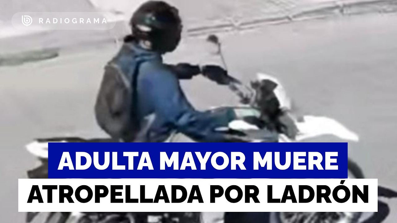 Mujer de 75 años muere atropellada por motochorro que huía tras cometer robo en Maipú
