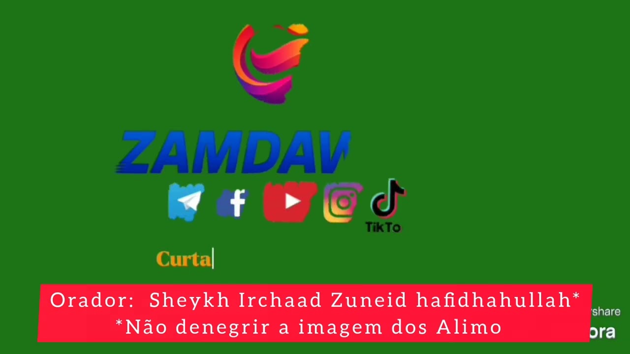  USTAZ Big Zito Tema: Não denegrir a imagem dos Alimo 