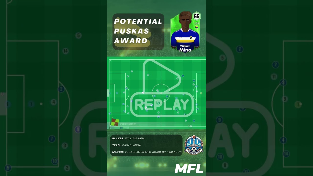 Potential Puskas Award?  #web3gaming #metaversefootballleague