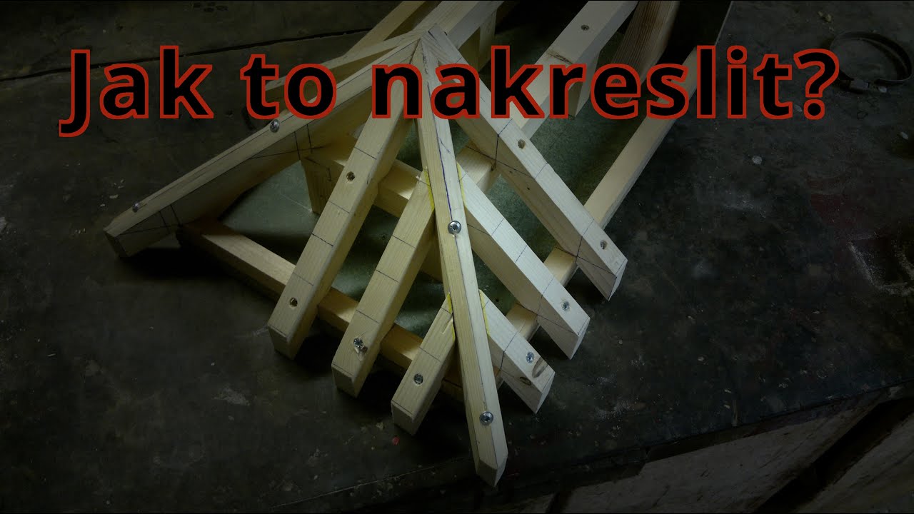 Jak vykreslit doplňkov&eacute; krokve k n&aacute;rož&iacute; ze &scaron;ablony