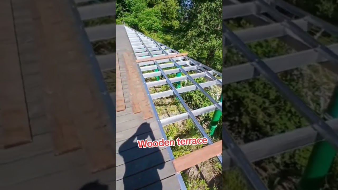 Wooden terrace