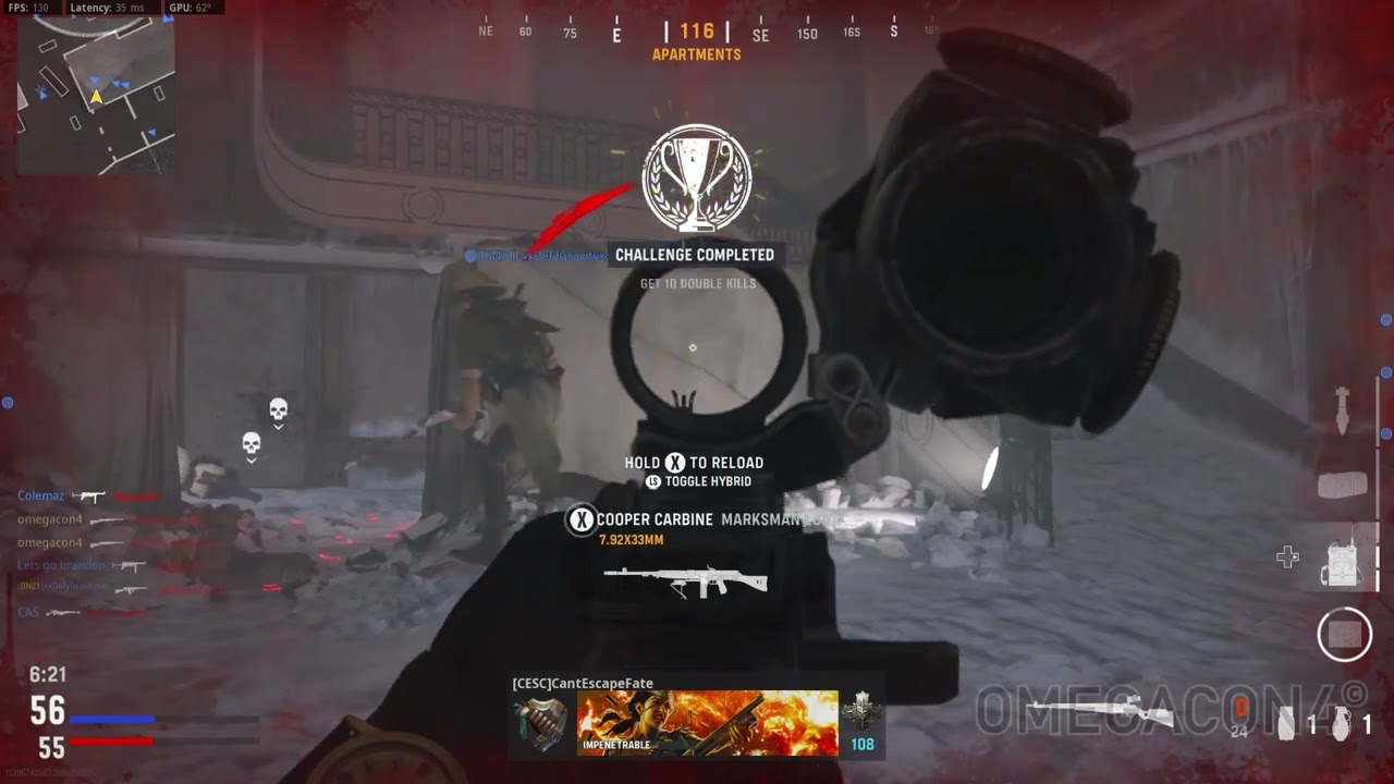 Call of Duty Vanguard M1 Garand DMR CODV 1080p PC