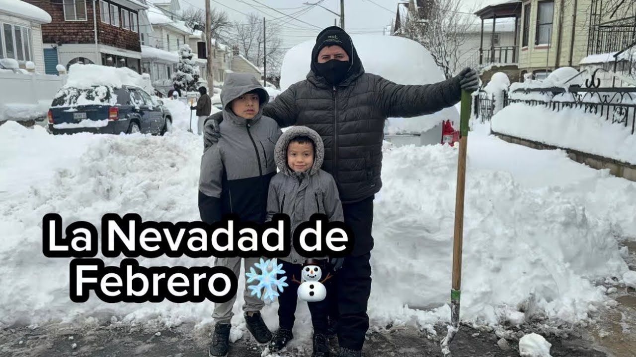 La Nevada de Febrero ❄️☃️