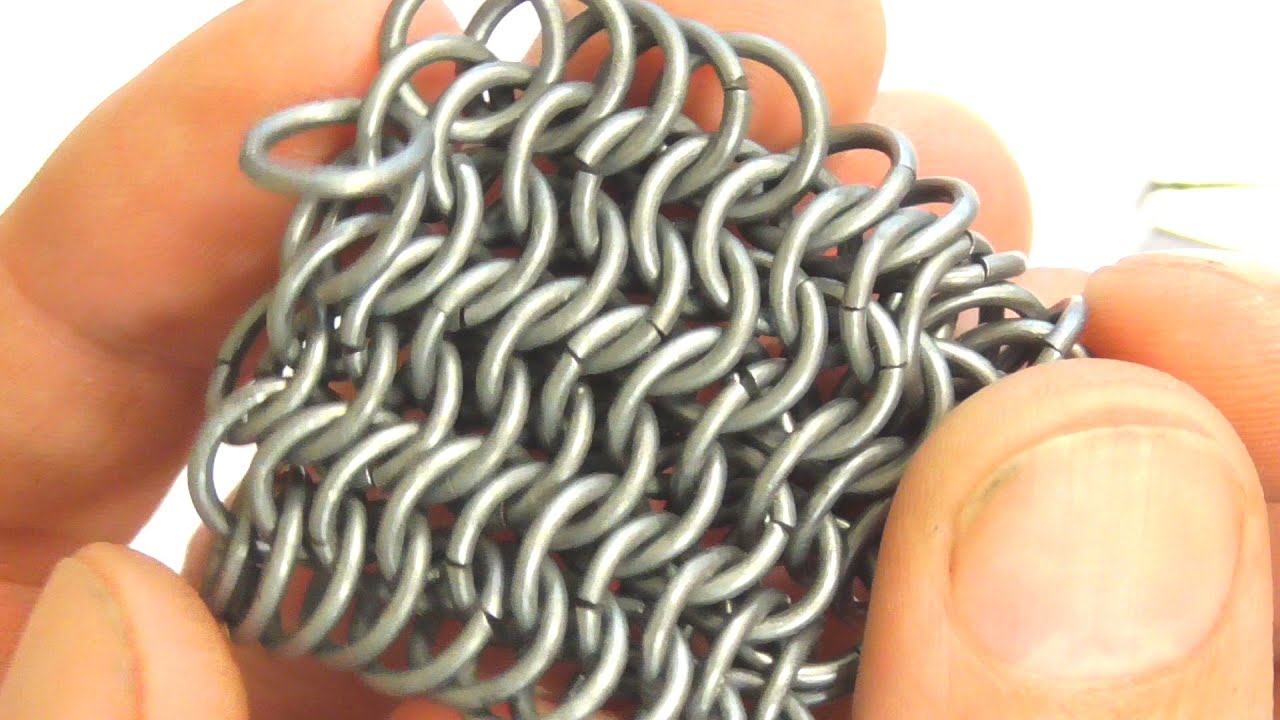 CHAIN MAILLE TUTORIAL European 6 in 1