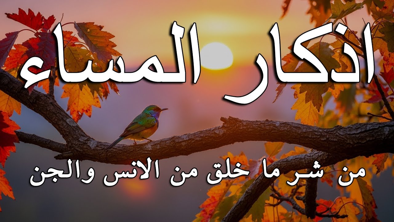 اذكار المساء راحه نفسيه بصوت يريح قلبك 💚 حصن نفسك وبيتك من الشيطان - azkar evening | By Alaa Aqel