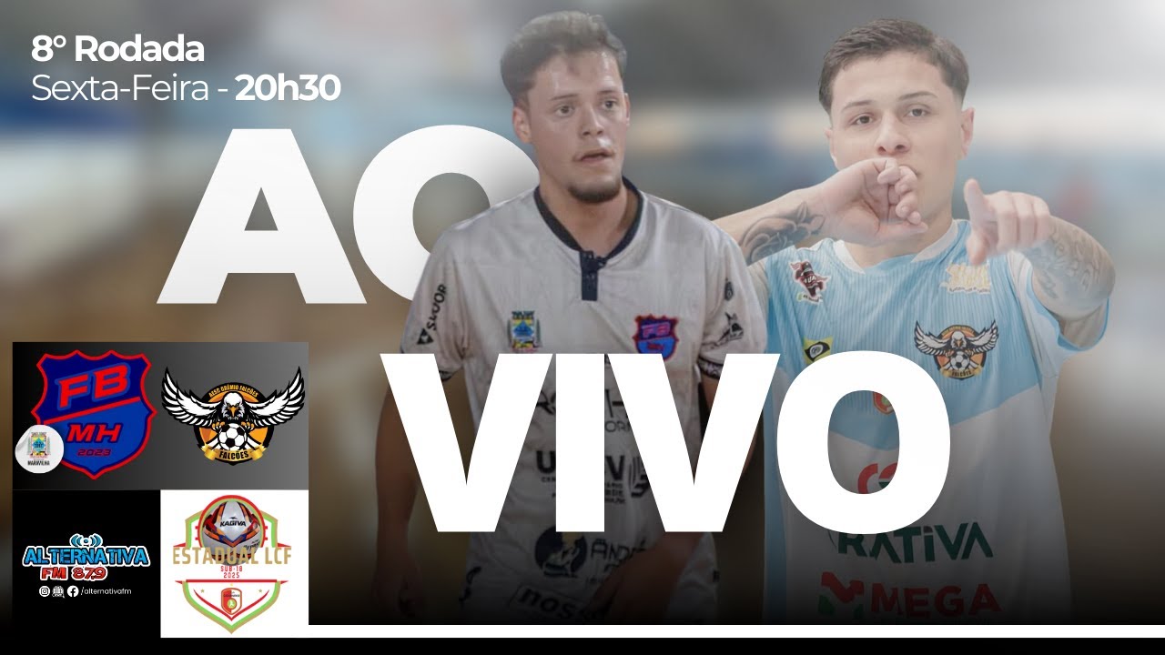 Município de Maravilha/ACEMA/SEJL/FBMH x Grêmio Falcões | 10° RODADA DA LCF SUB-18