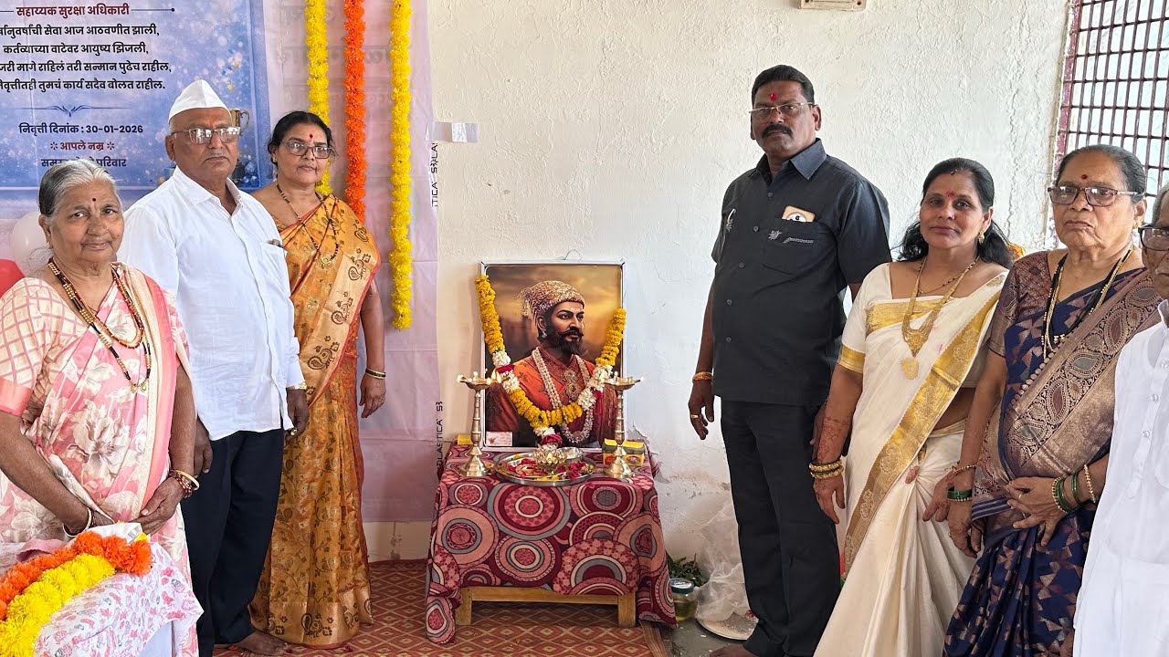 सेवापूर्ती सोहळा व 60 वा वाढदिवस समारंभ श्री. उमेश लक्ष्मणराव बोरसे (माजी सैनिक)