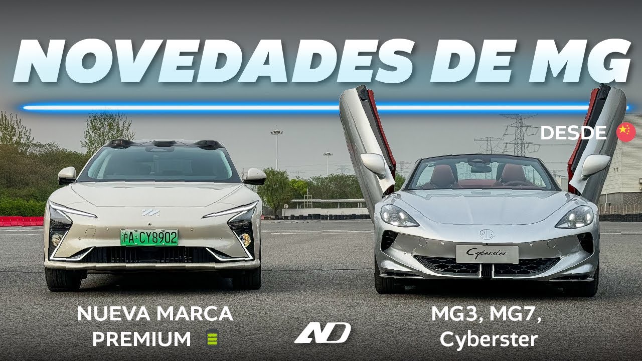 Asi eś el MG3, MG7 y la nueva marca de lujo de MG 🤯 | Primer Vistazo