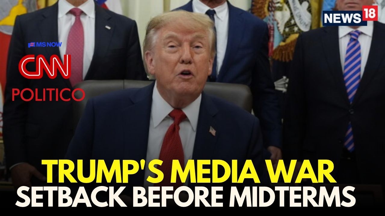 LIVE | Trump Faces Backlash, CNN, Politico & MS NOW Sue WH Over Blocked Media Access | N18G