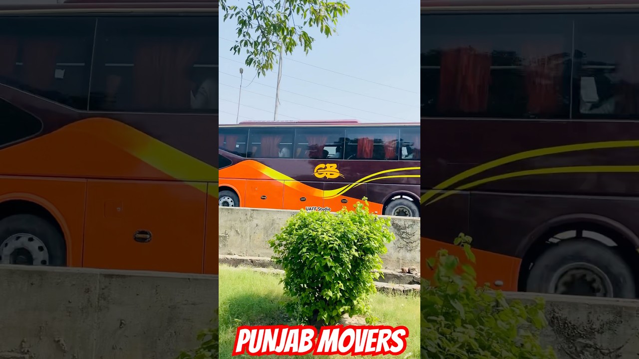 Gara Brothers on Punjab Movers | Beautiful Yutong Bus at General Bus Stand Lahore