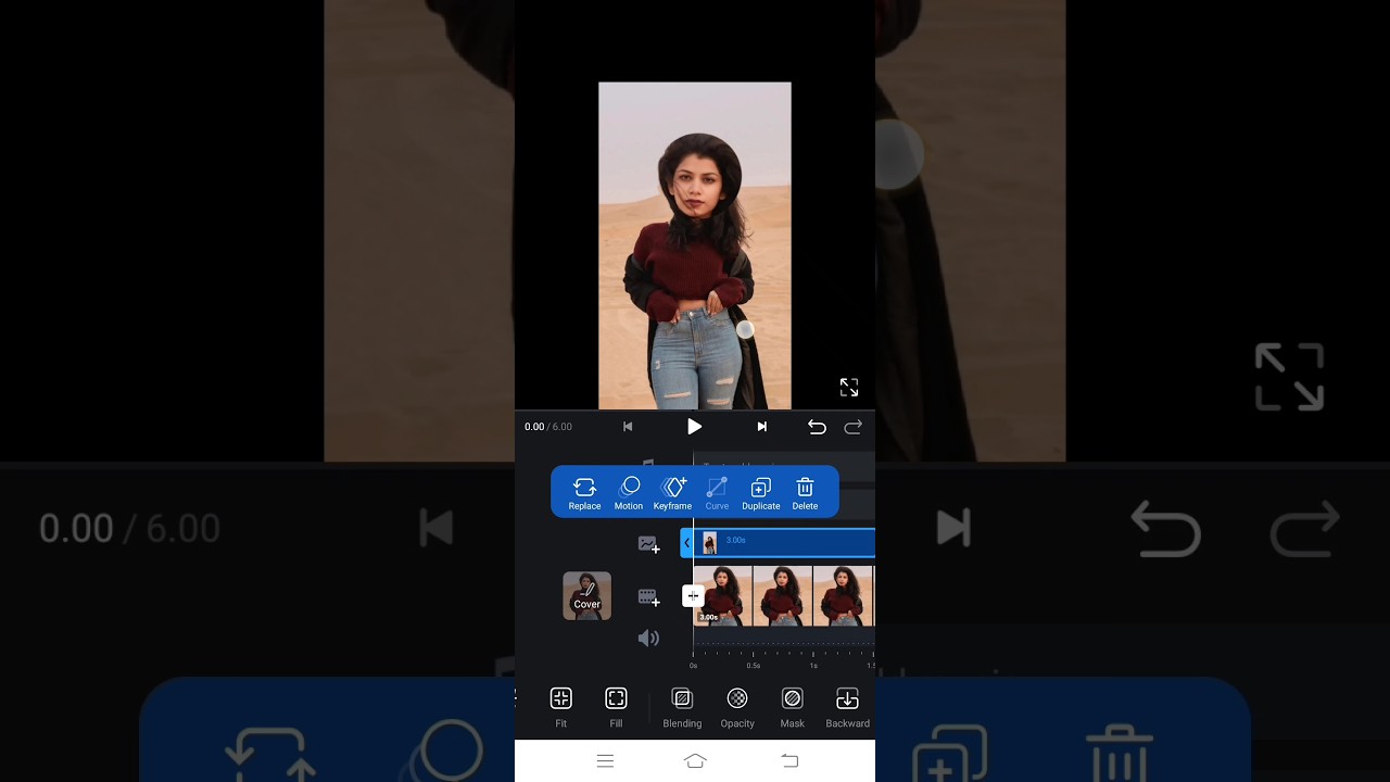 Big Head Effect 🙄 VN Video Editor #shorts