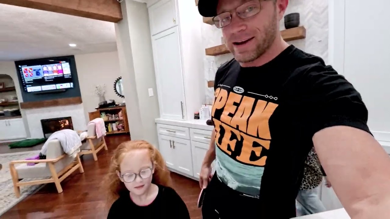 Dad Solo Morning Routine with 6 Girls!