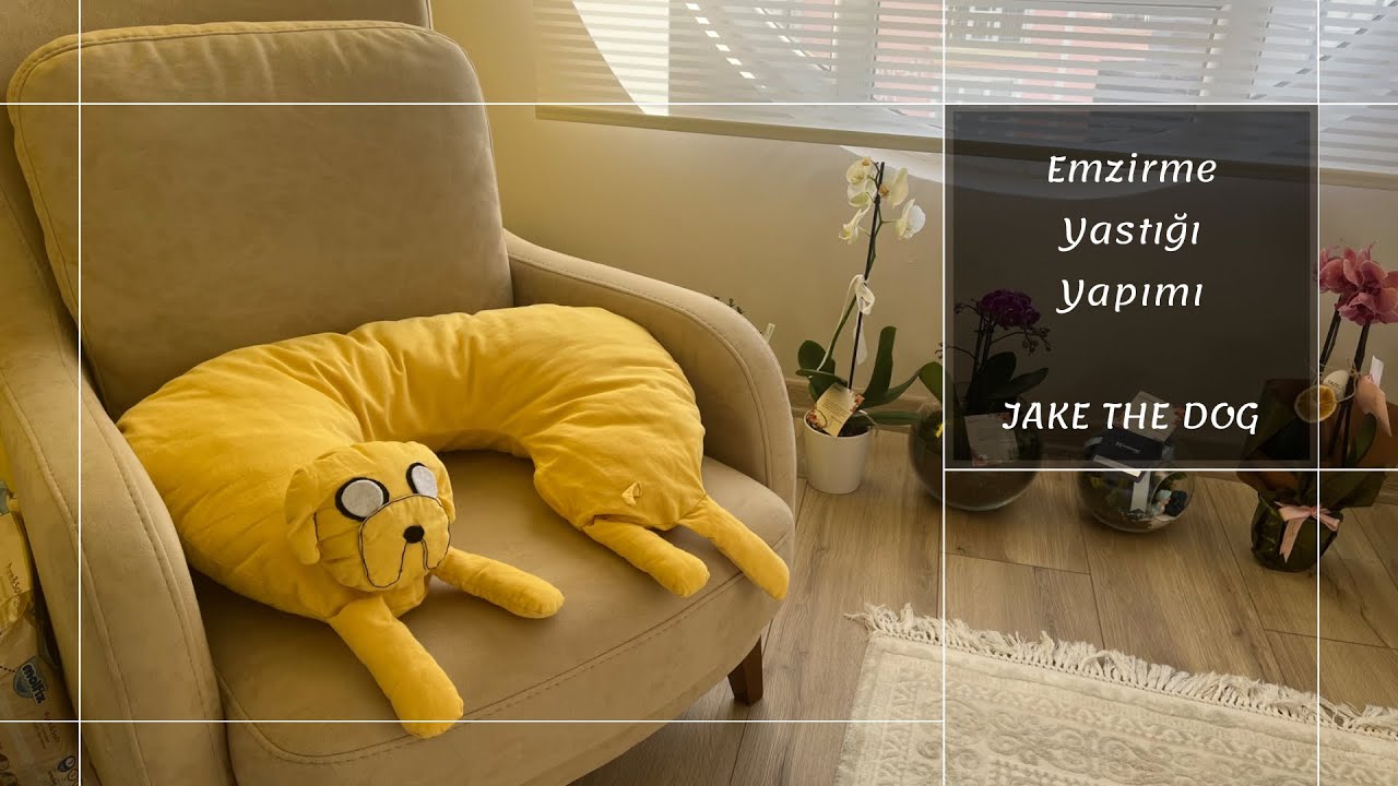 Emzirme Yastığı Yapımı | Adventure Time Jake Nursing Pillow