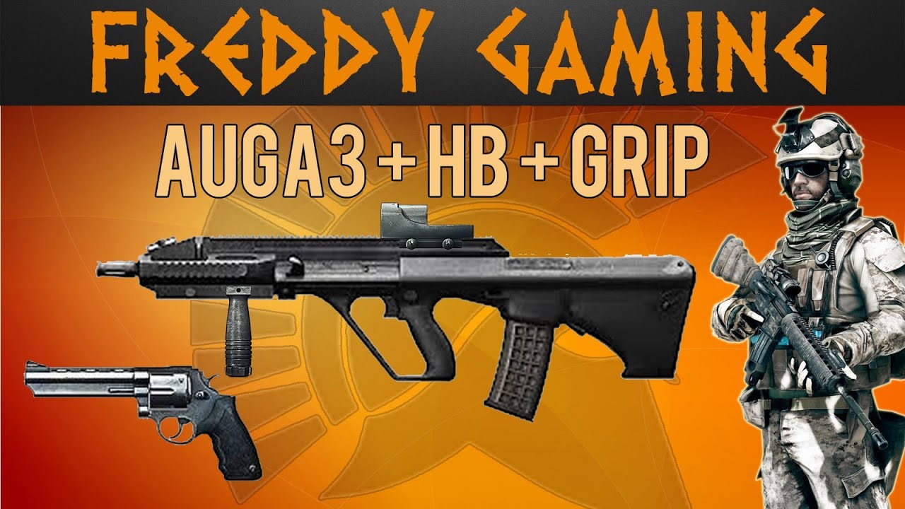 BF3 AUG A3 Foregrip Heavy Barrel (Review my Loadout)