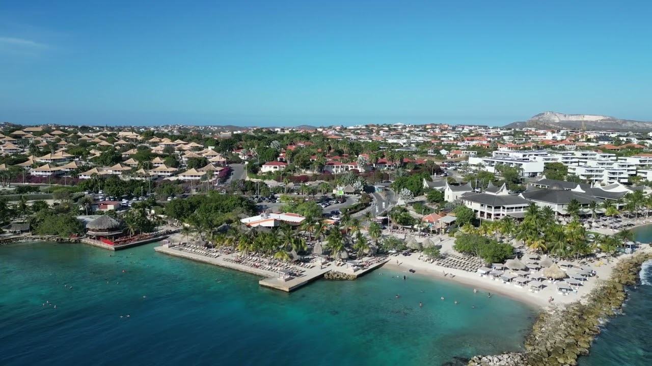Jan Thiel Beach drone