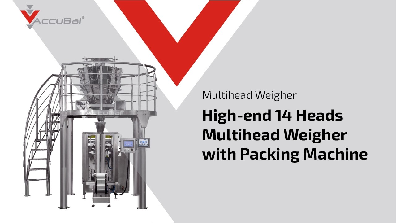 Accubal  High-end 14 Heads Multihead Weigher with Packing Machine