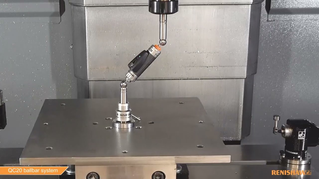 Renishaw QC20 Ballbar Provides Quick and Powerful Assessment of Machine Tool Performance