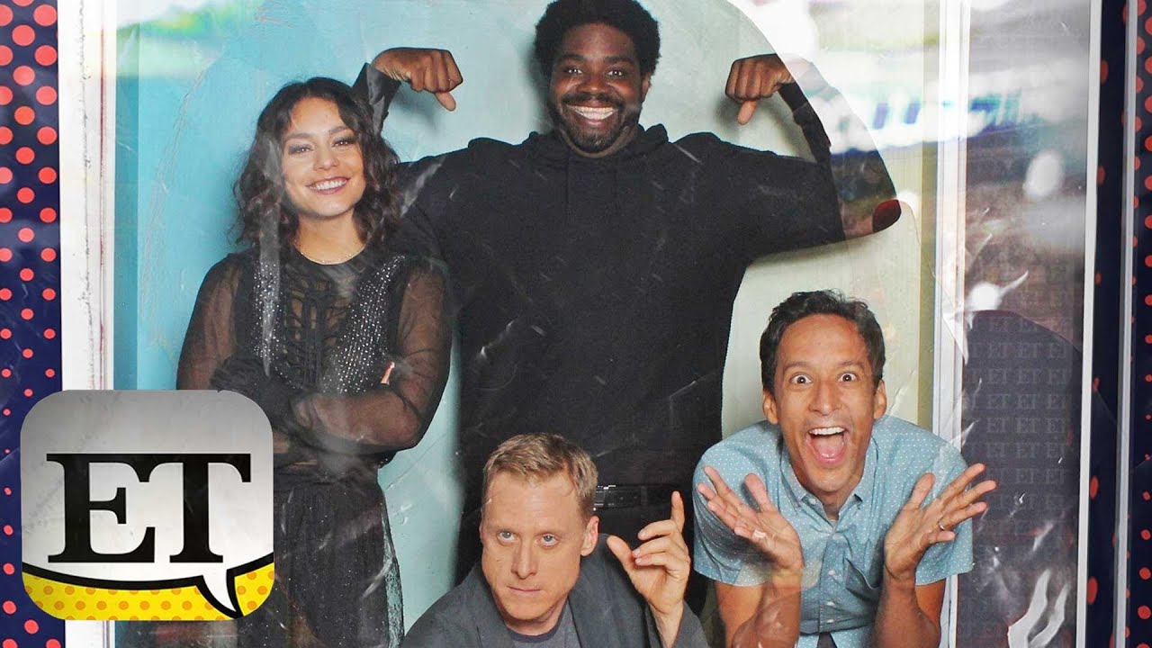 Vanessa Hudgens and the Cast of DC's 