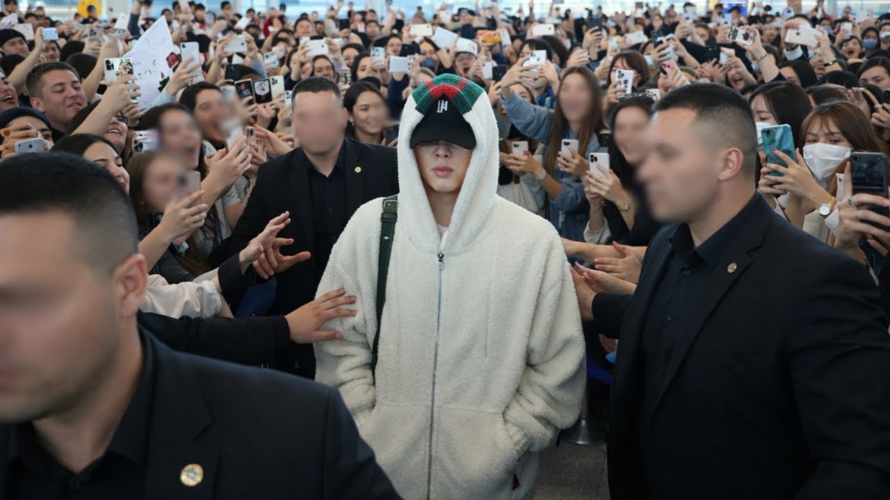 Fans couldn’t stop crying—JIN BTS waved to ARMY in a touching moment in Lisbon