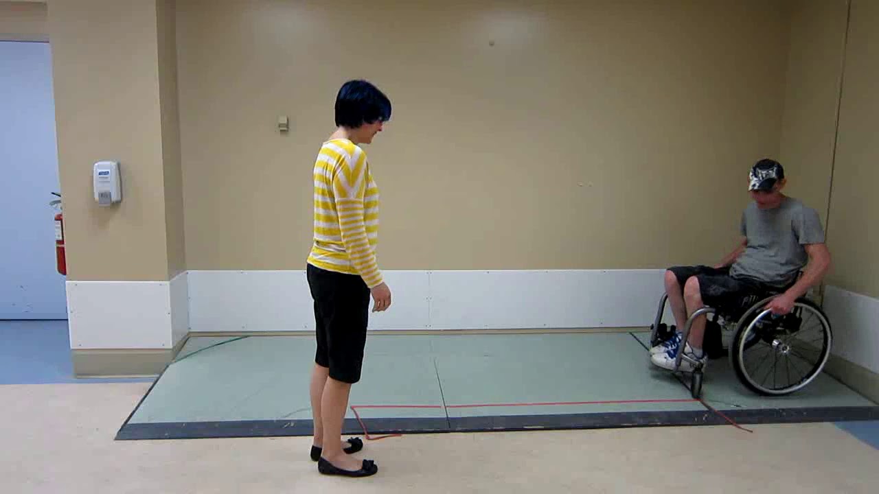 Manual Wheelchair Skills Tests - Example 7