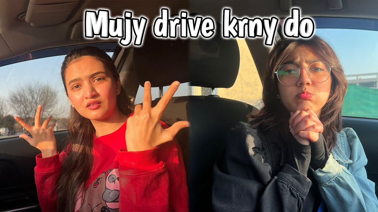Zabardasti car drive ki | Humara moye moye ho gya | Hira Faisal | Sistrology