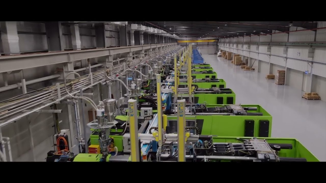 Factory Tour | Fully automated Robotic Injection moulding Factory | Hotpack