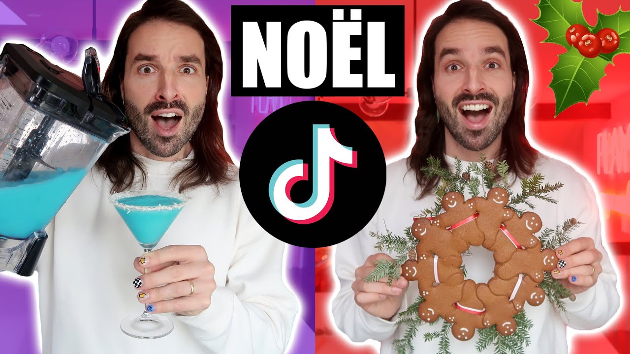 Je mange des RECETTES NOËL TIKTOK pendant 24h - CARL IS COOKING