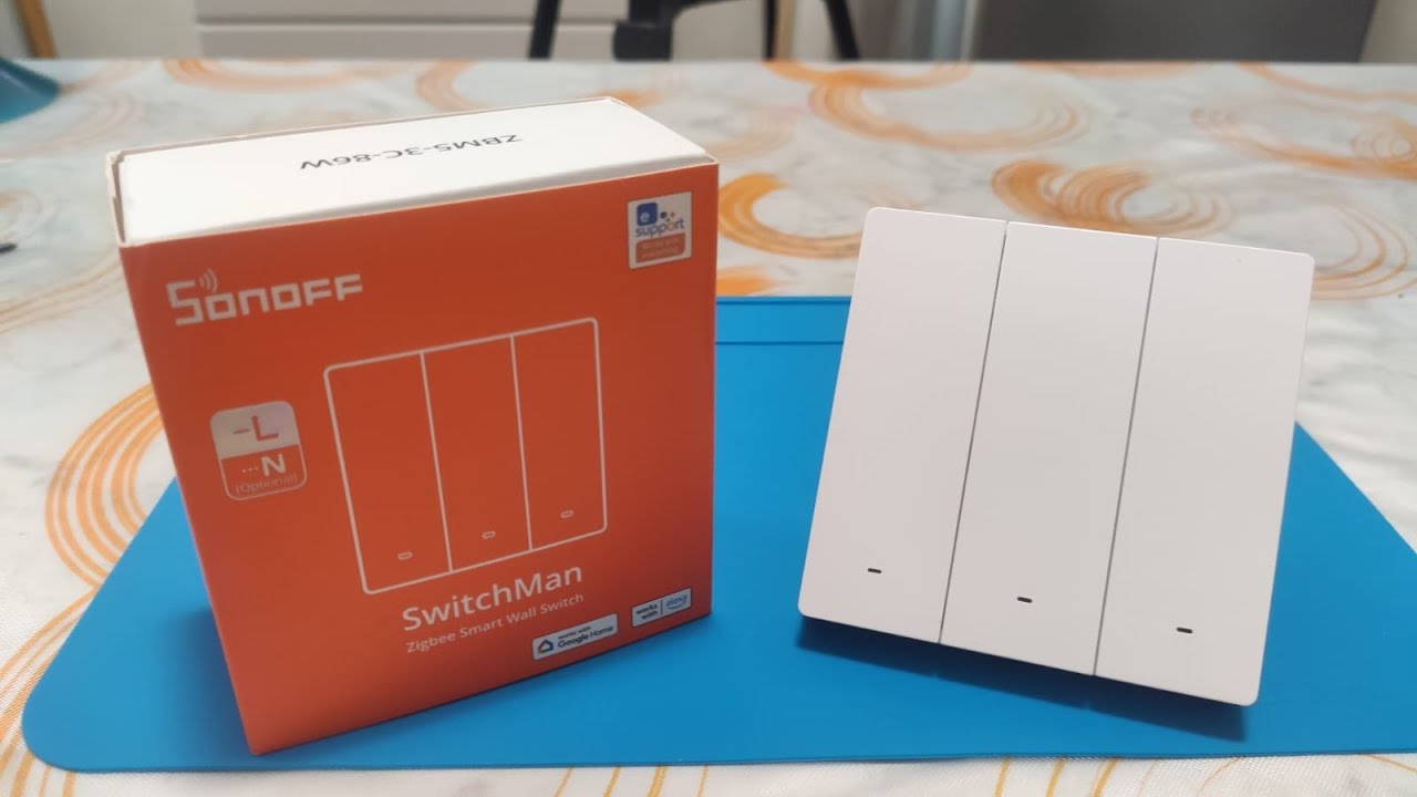 Recensione placca smart Sonoff SwitchMan  ZBM5 3C 86W