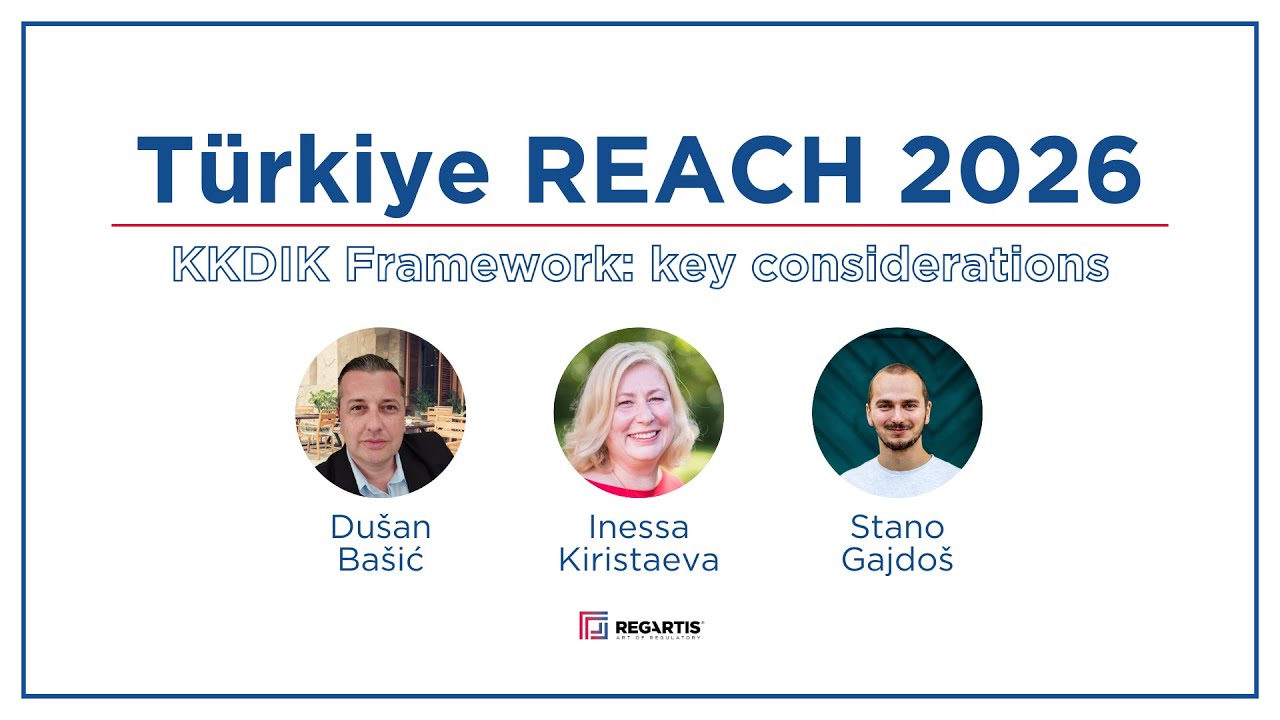 Webinar | Türkiye REACH 2026 | KKDIK Framework: key considerations