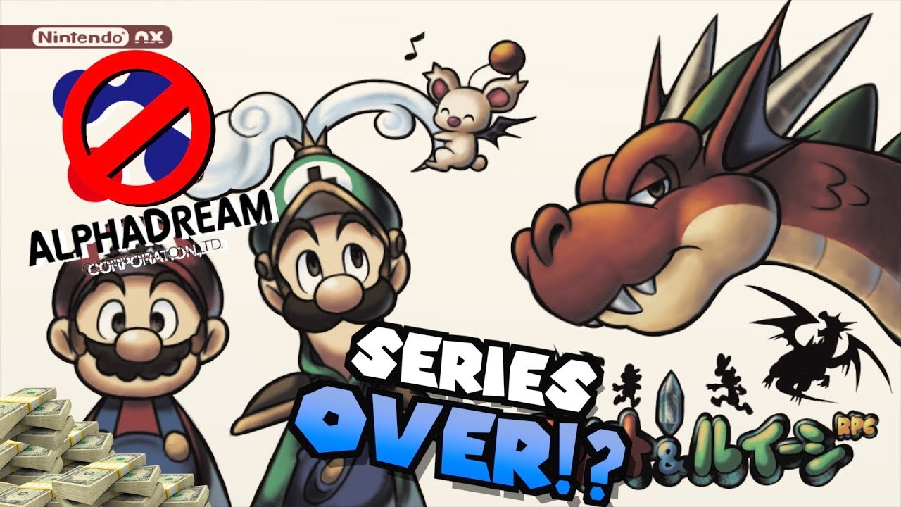Alpha Dream Bankrupt! Is Mario and Luigi DONE!?
