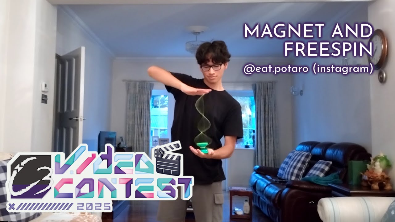 MAGNET AND FREESPIN | For the C3yoyodesign Video Contest #c3videocontest2025