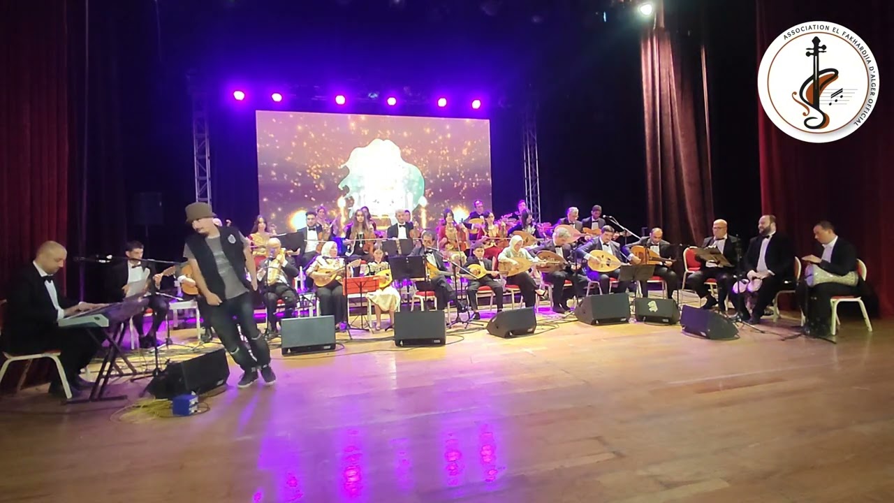 La soirée du 22 juin 2024, à la salle Ibn khaldoun, de la 19ème édition de "El Andaloussiattes".