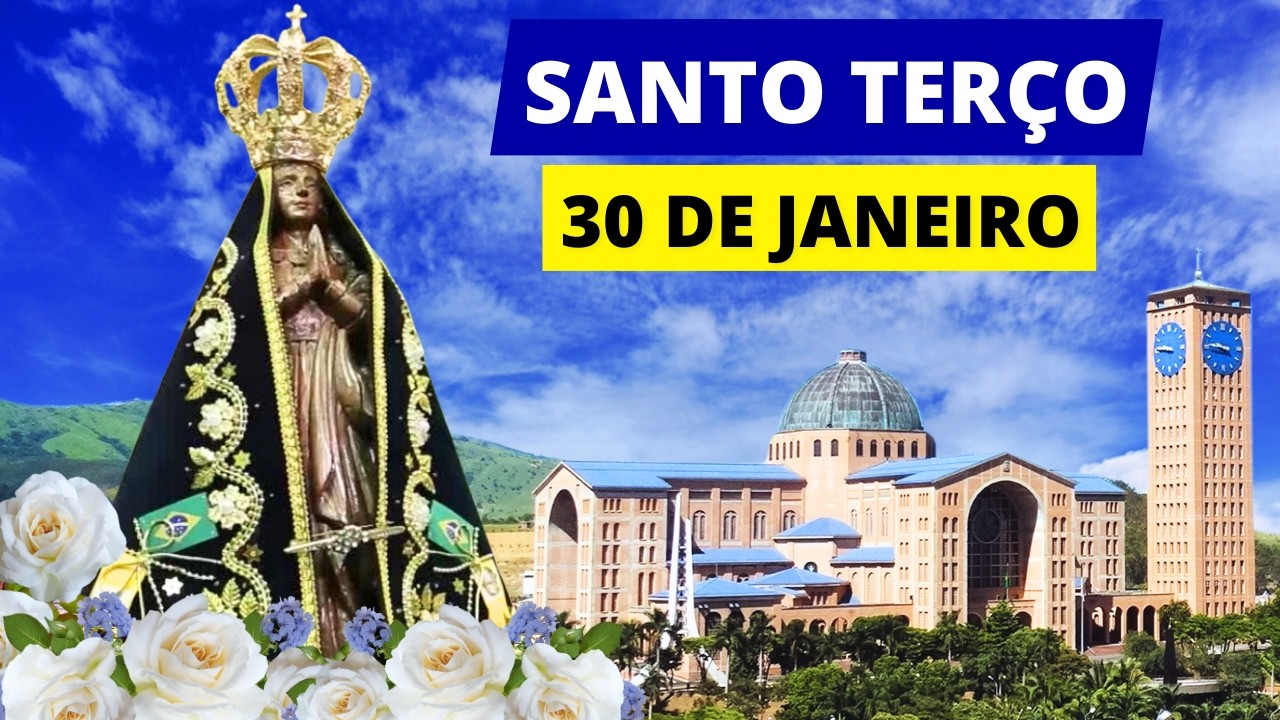 SANTO TERÇO DE HOJE - 30/01/2026 | MISTÉRIOS DOLOROSOS | SEXTA-FEIRA