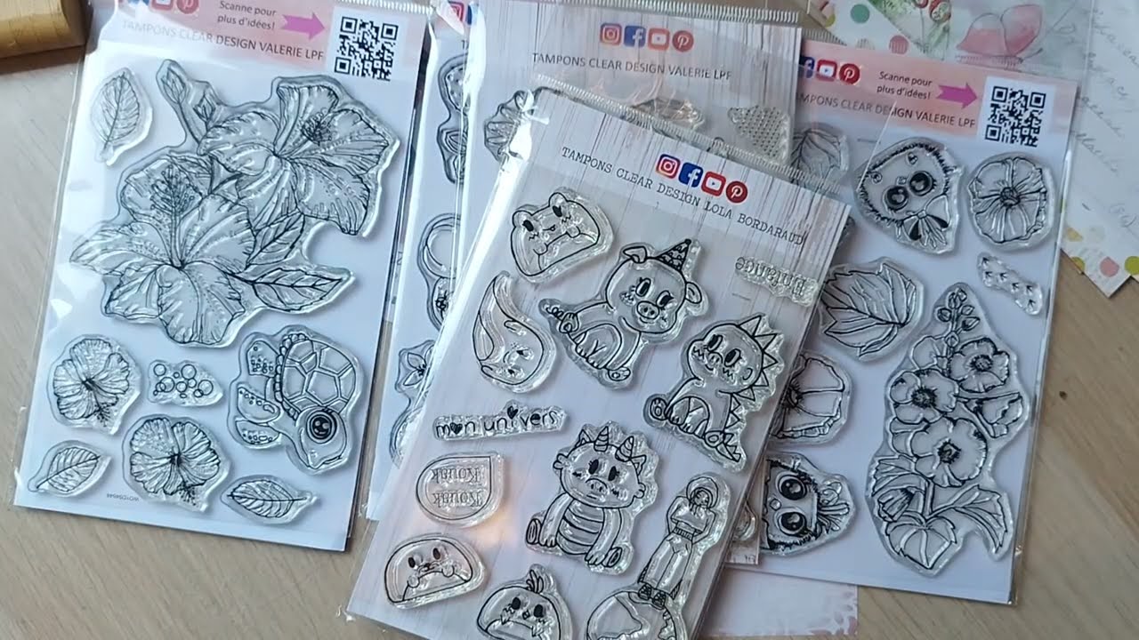 Haul Scrap salon et Florilège Design 😍 encore des projets 🎆