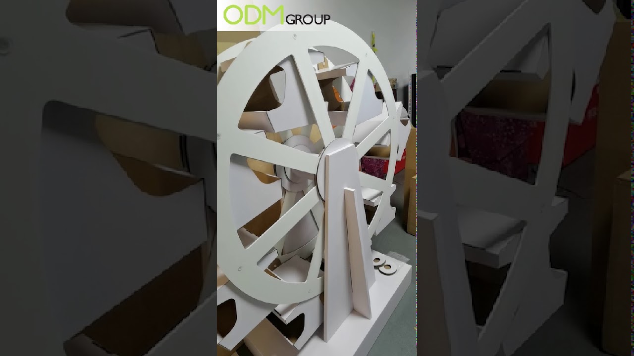 Rotating POS display