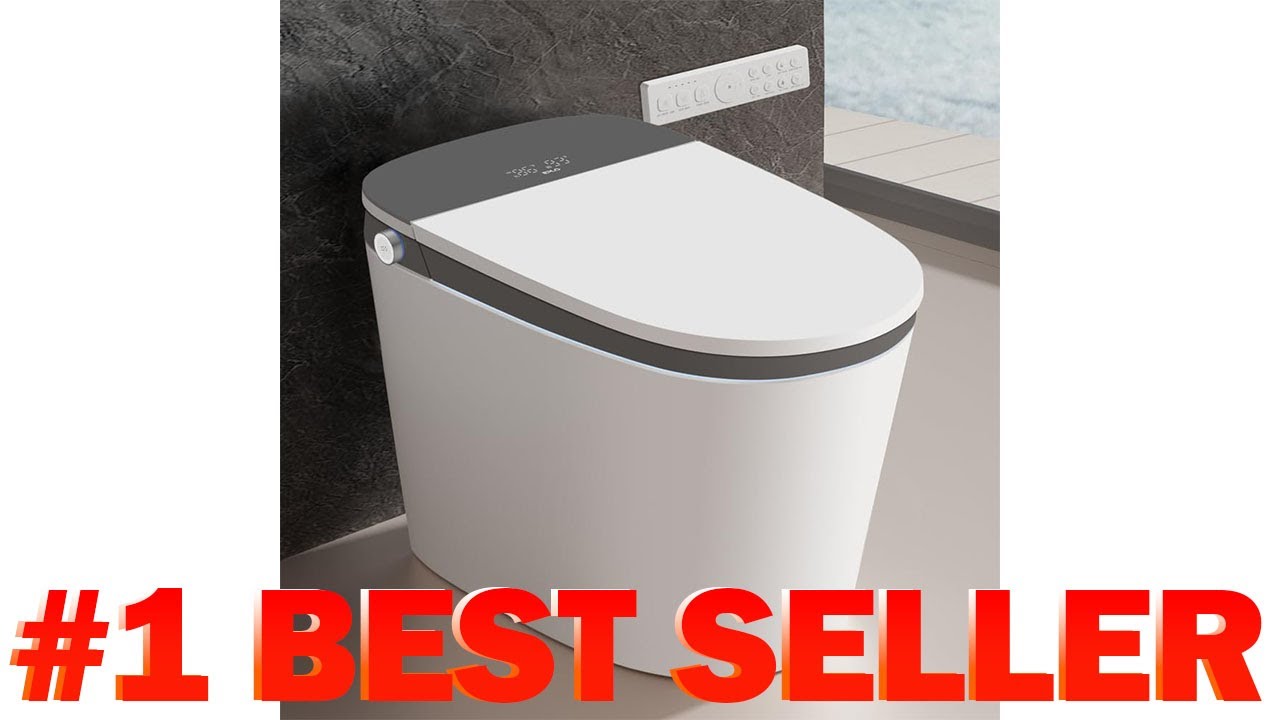 EPLO Smart Bidet Toilet with Auto Open Close,1000 Gram MaP Flush Score,Foam Dispenser - B0DNHYVZGR
