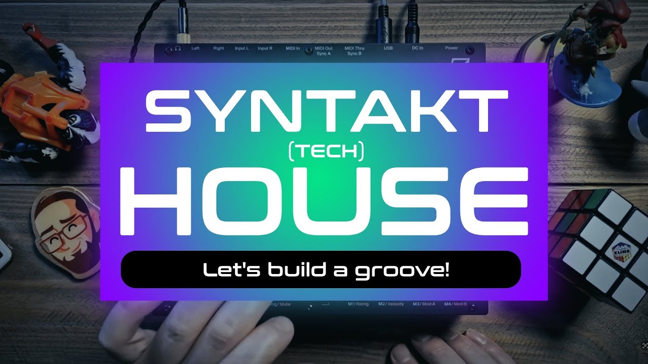 Syntakt | Tech House Demo & Tutorial. Get your groove on!