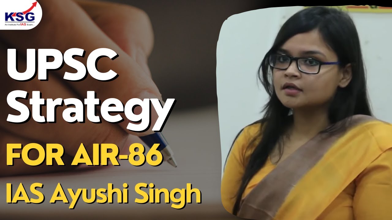 Ayushi Singh, AIR 86 UPSC CSE 18, Toppers Meet, KSG Central Delhi, KSG India