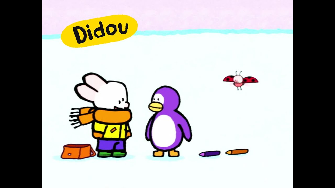 Didou 🎨 Didou dessine moi un pingouin | Dessin animé ludique ! Plus ici ⬇⬇⬇