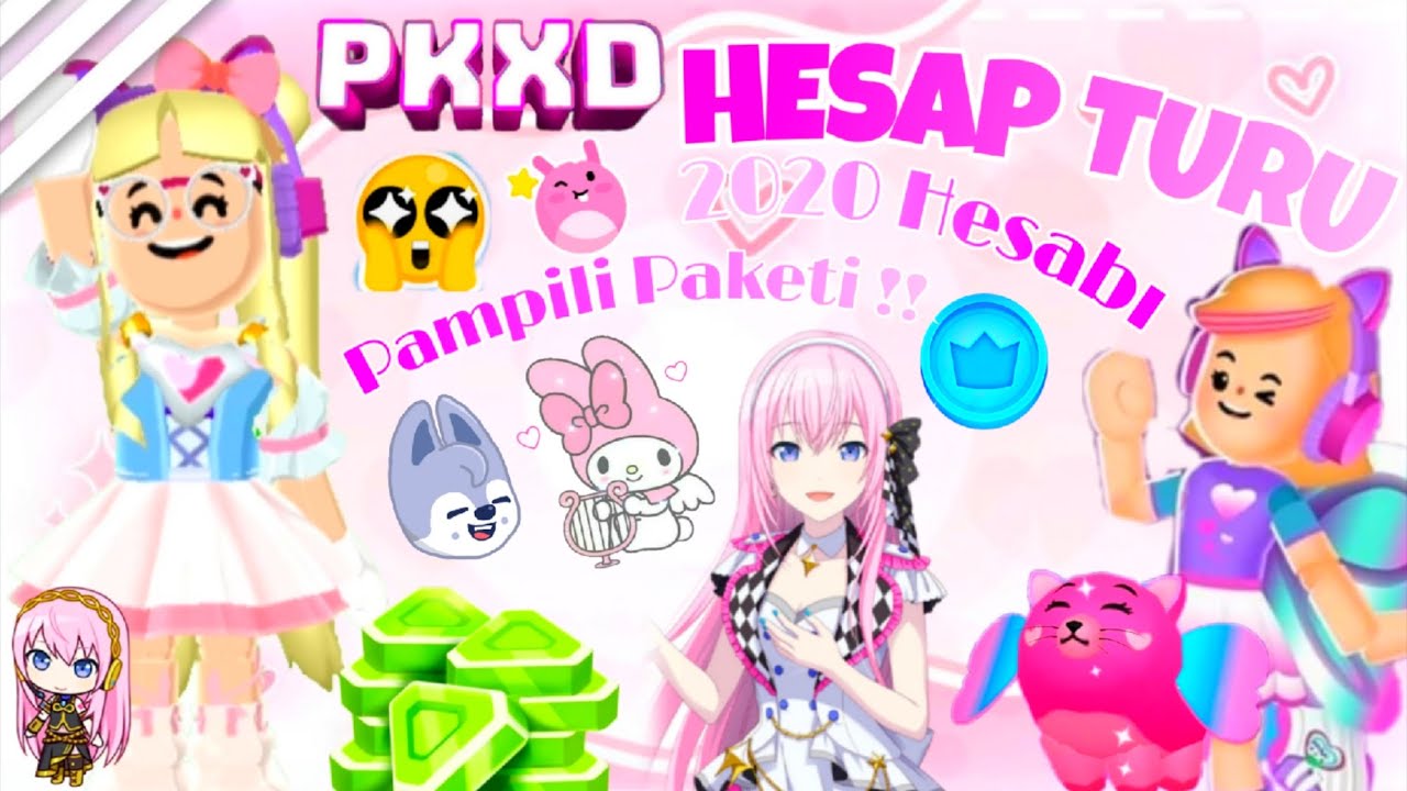 PK XD Hesap Turu 💗🎀 || Pampili Paketi, Creator Paketleri !! 🍡 - @ysmimm_03 PK XD Türkçe 
