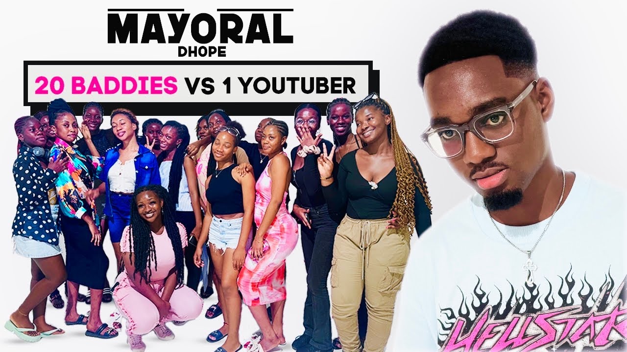 20 WOMEN VS 1 YOUTUBER : DAMNITSMANUEL