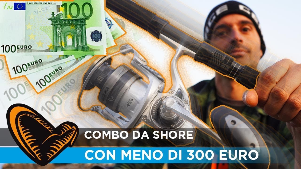 Una combo completa CANNA & MULINELLO da SHORE JIGGING con meno di 300euro!