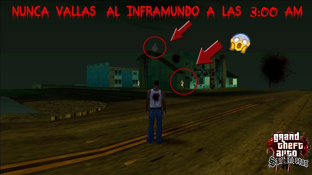 Nunca vayas al Inframundo a las 3:00 AM - [Creepypasta] - Loquendo - Gta san andreas