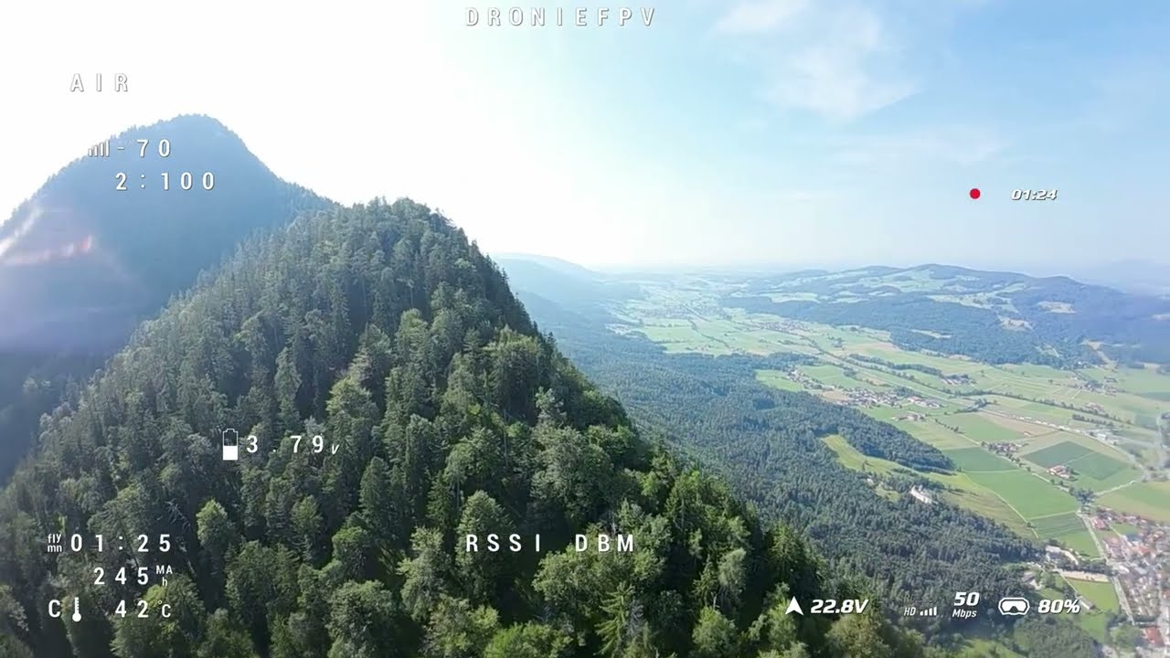 FPV Drone Mountaindive Germany 4K