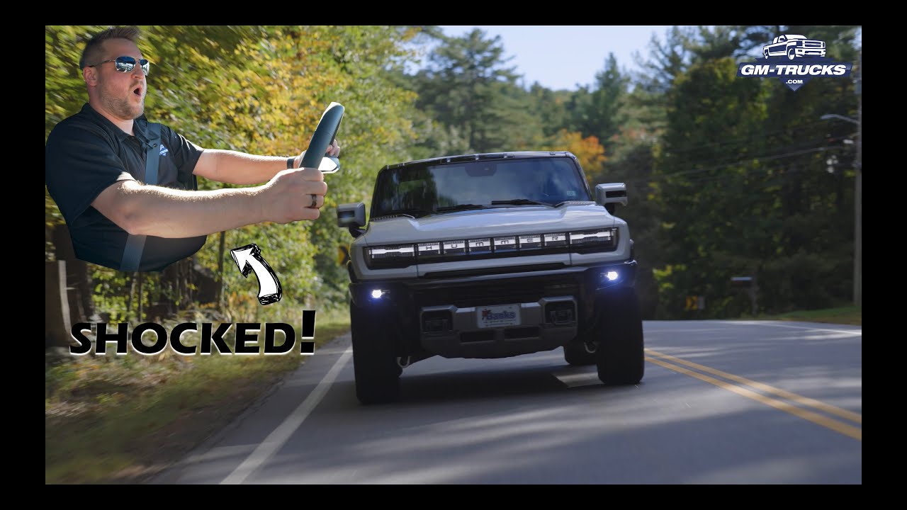 Josh drives our GMC HUMMER EV for the first time