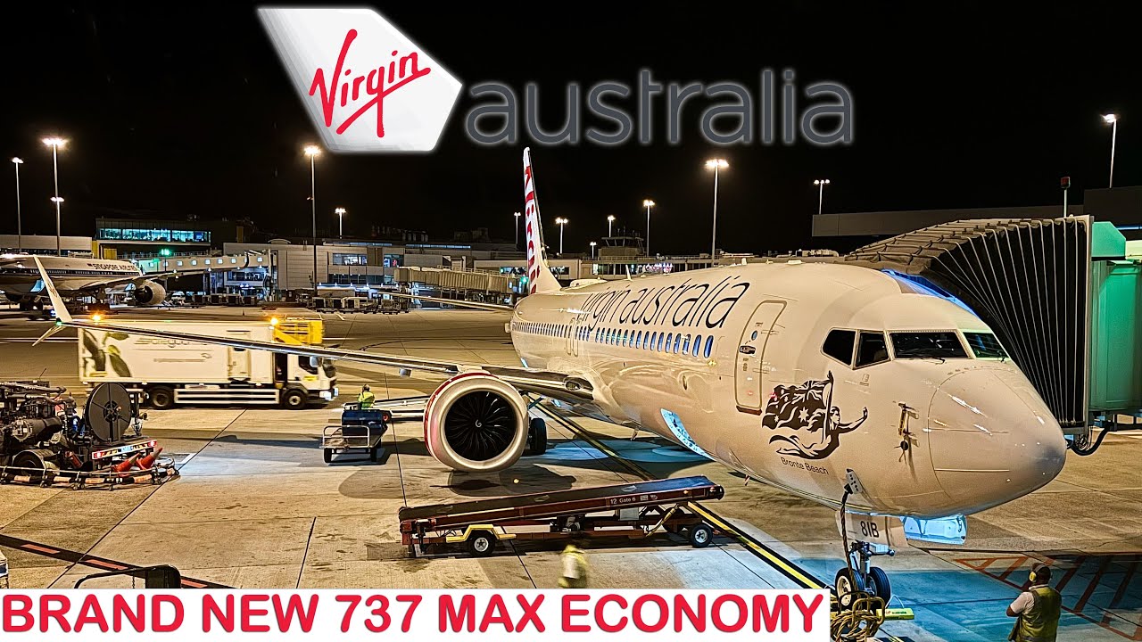 Flying on VIRGIN AUSTRALIA’S BRAND NEW B737 MAX 8 Economy Class