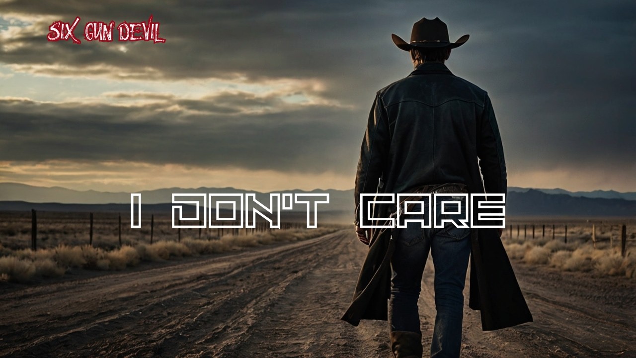 Six Gun Devil - I Don't Care &ndash; Dark Outlaw Country Rock & Blues | Official Audio
